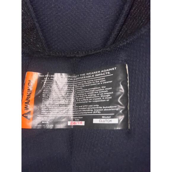 BILT CLUTCH Motocross Motorcycle Bike Helmet SIZES S (P) - Picture 5 of 6